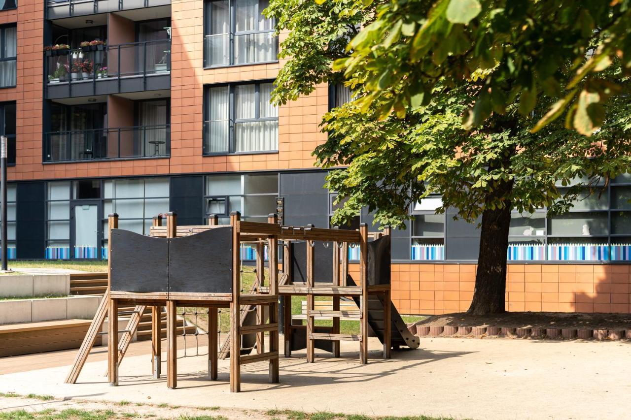 Scala 60D City Center Apartments With Parking By Lion Apartments Gdansk Ngoại thất bức ảnh
