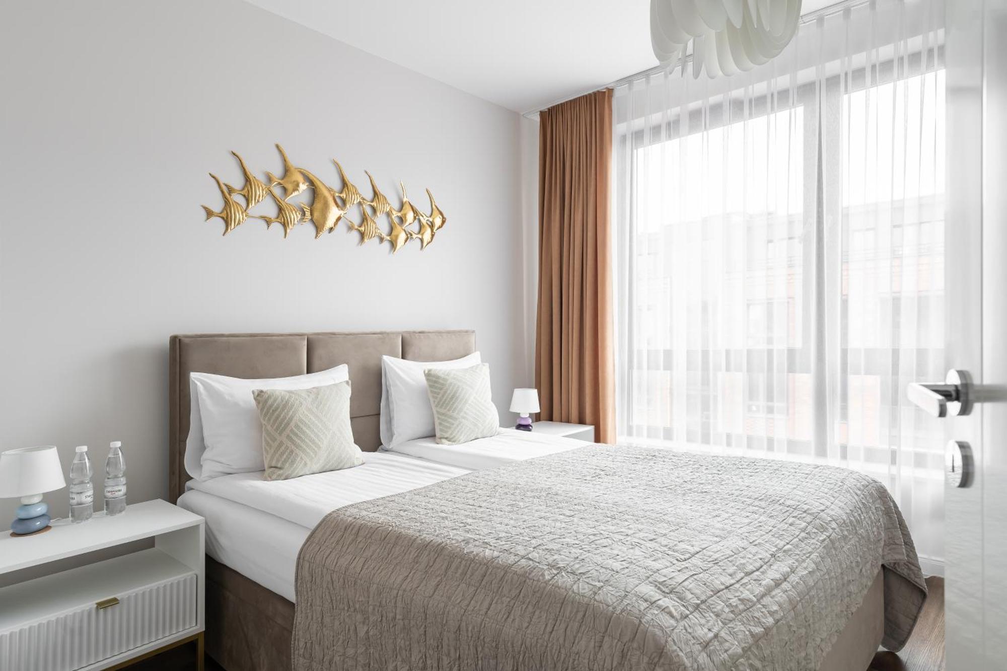 Scala 60D City Center Apartments With Parking By Lion Apartments Gdansk Ngoại thất bức ảnh