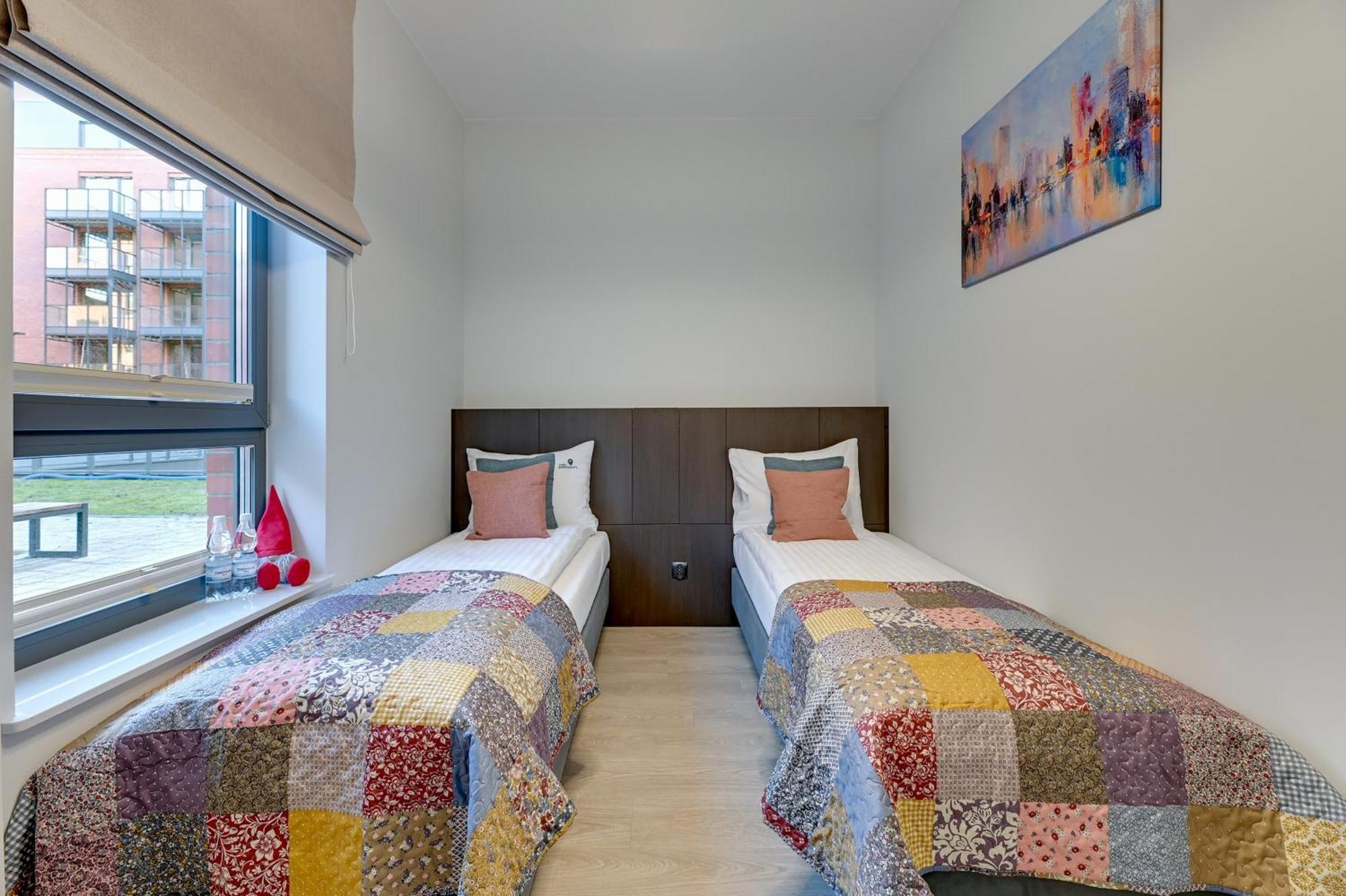 Scala 60D City Center Apartments With Parking By Lion Apartments Gdansk Ngoại thất bức ảnh