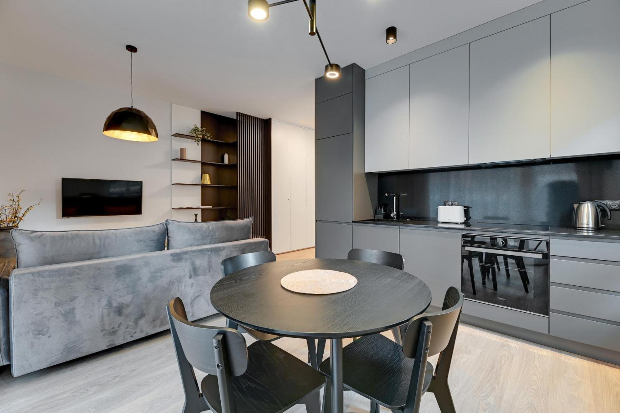Scala 60D City Center Apartments With Parking By Lion Apartments Gdansk Ngoại thất bức ảnh